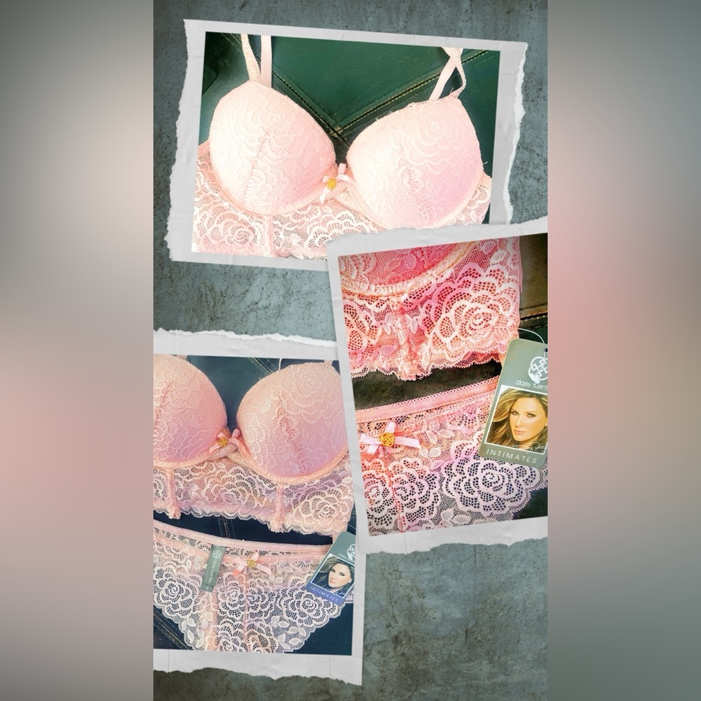 XOXO Pink Lace Padded Bra